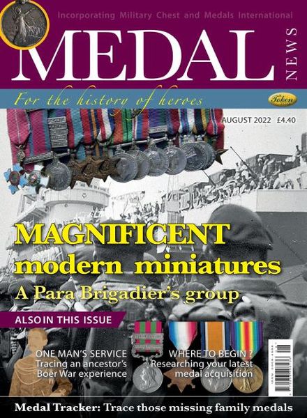 Medal News – July 2022