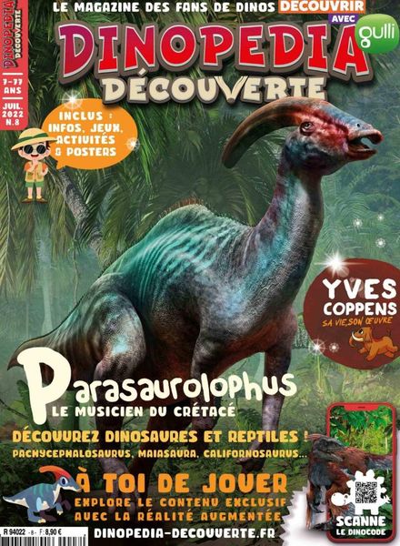 Dinopedia Decouverte – Juillet 2022