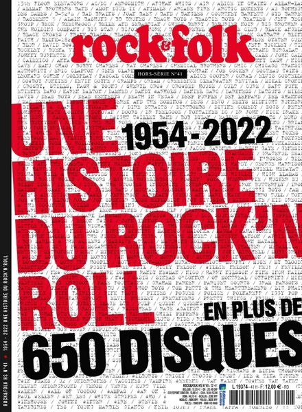 Rock & Folk – Hors-Serie – N 41 2022