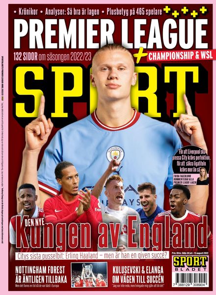 Sportbiblar – 30 juli 2022
