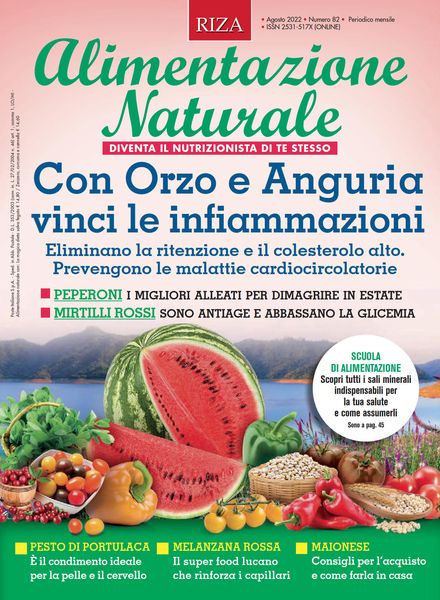 Alimentazione Naturale – Agosto 2022