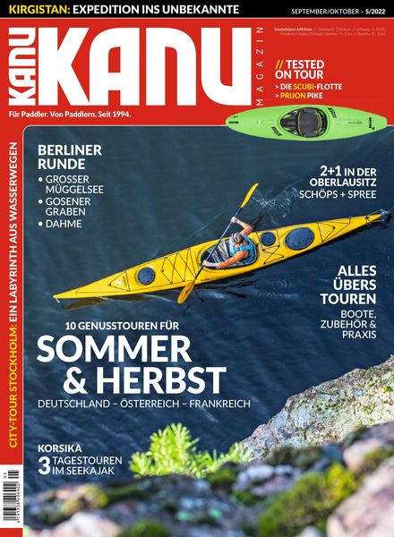 Kanu Magazin – September 2022