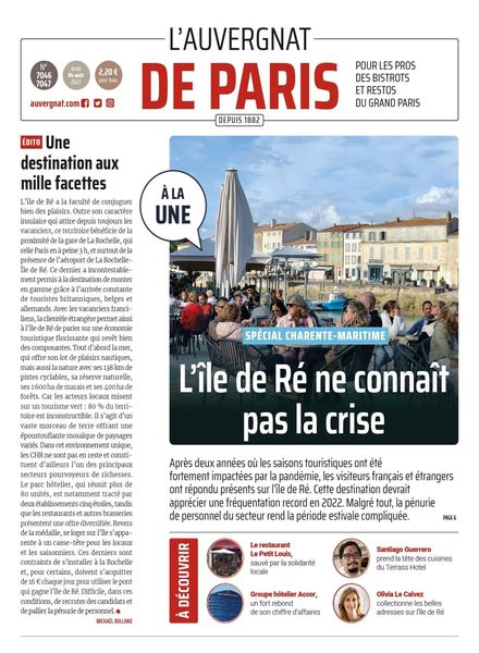 L’Auvergnat de Paris – 04 aout 2022