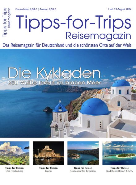 Tipps for Trips – August 2022