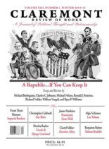 Claremont Review of Books – April 2013