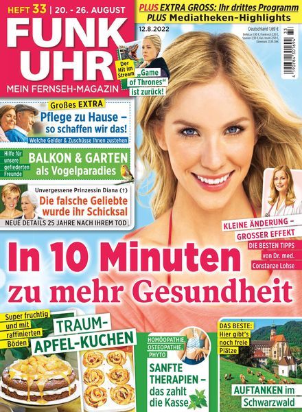 Funk Uhr – 12 August 2022
