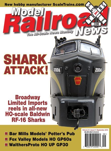 Model Railroad News – October 2015