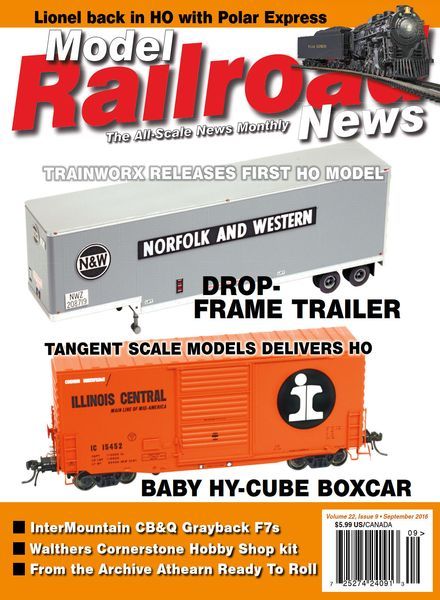Model Railroad News – October 2016
