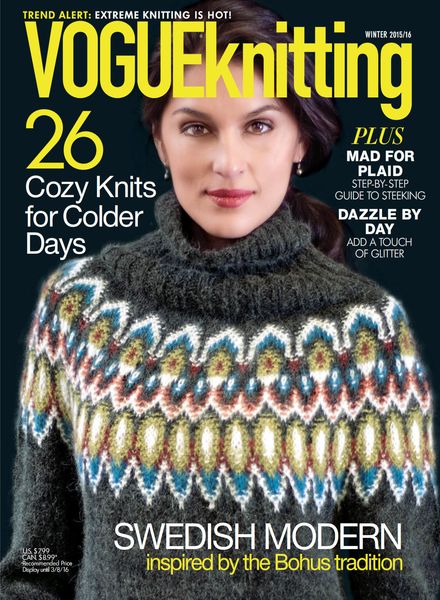 Vogue Knitting – January 2016