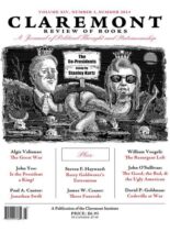 Claremont Review of Books – September 2014
