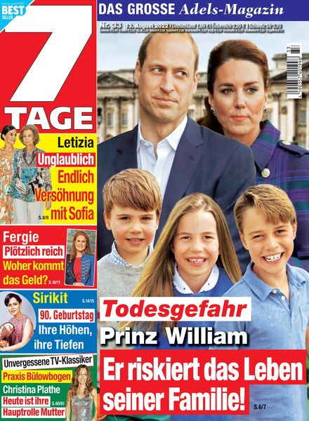 Sieben Tage – 13 August 2022