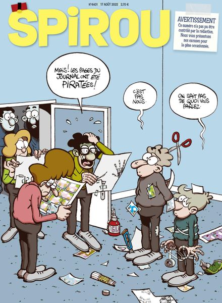 Le Journal de Spirou – 17 Aout 2022