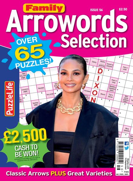 Family Arrowords Selection – 01 August 2022
