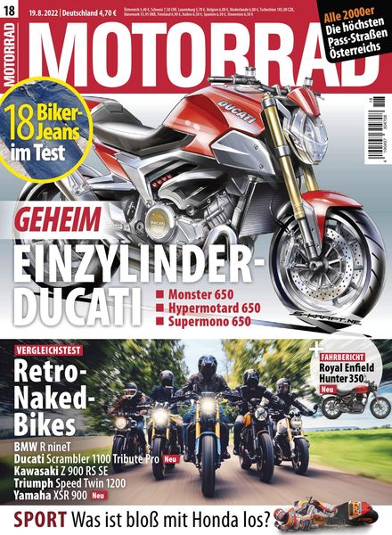 Motorrad – 18 August 2022