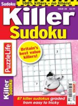 PuzzleLife Killer Sudoku – 18 August 2022