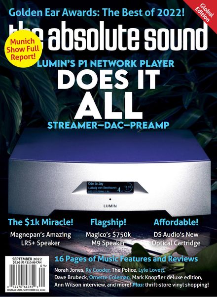 The Absolute Sound – September 2022