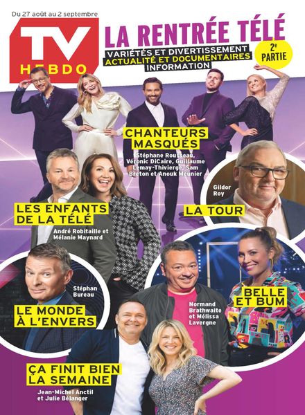 TV Hebdo – 27 aout 2022