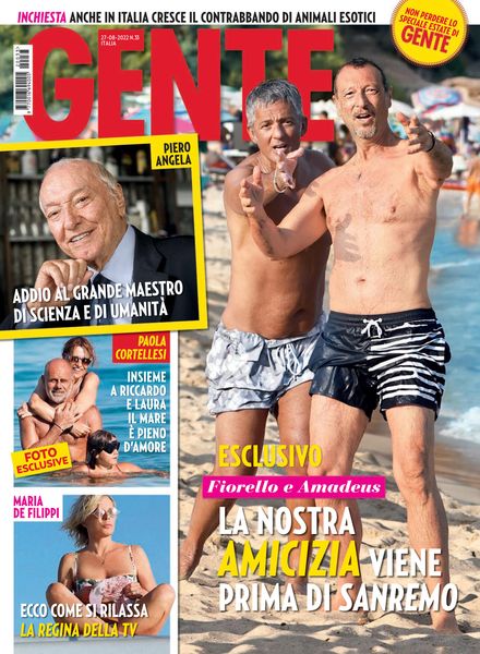 Gente Italia – 27 agosto 2022