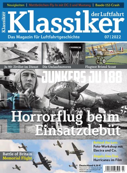Klassiker der Luftfahrt – 21 August 2022