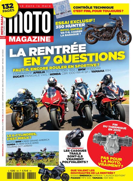 Moto Magazine – Septembre 2022