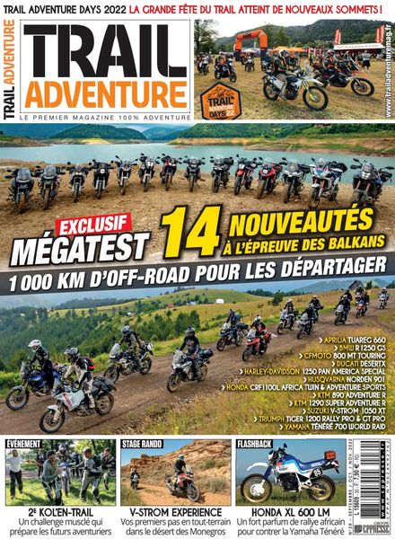 Trail Adventure – Septembre-Novembre 2022