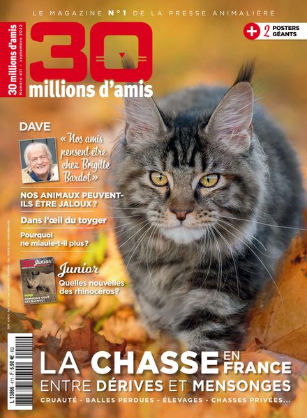 30 Millions d’Amis – Septembre 2022