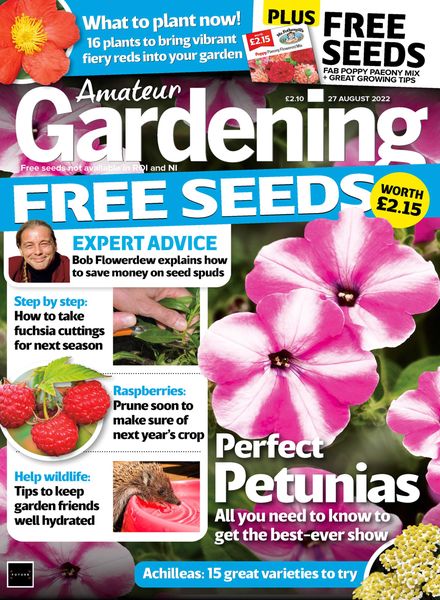 Amateur Gardening – 27 August 2022
