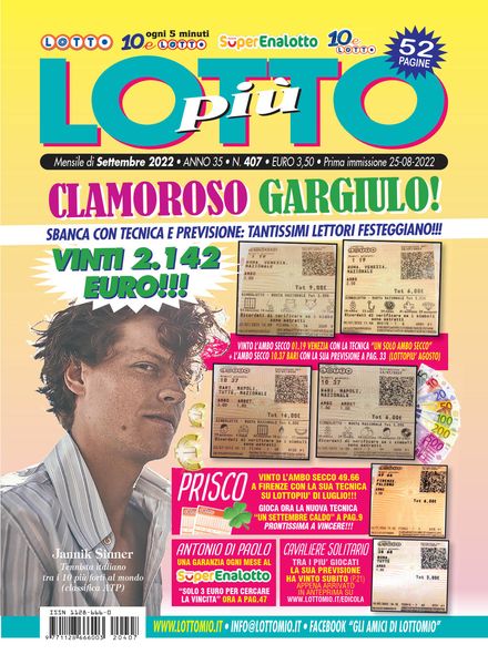 Lottopiu – Settembre 2022