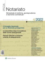Notariato – N 4 2022