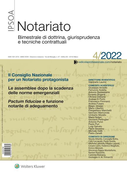 Notariato – N 4 2022