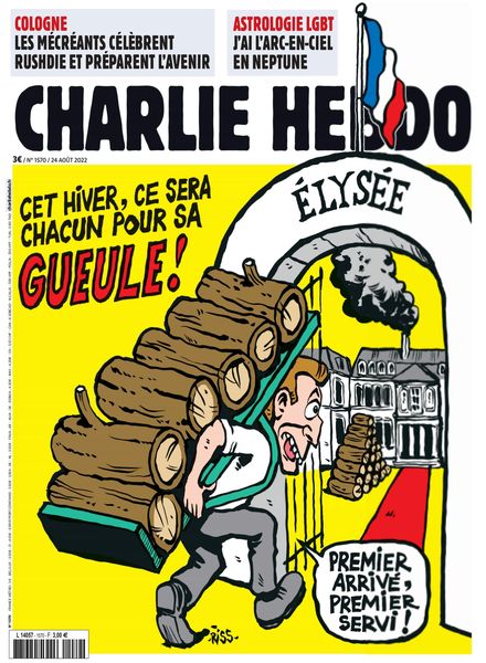 Charlie Hebdo – 24 Aout 2022