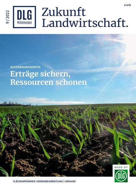 DLG Mitteilungen – August 2022