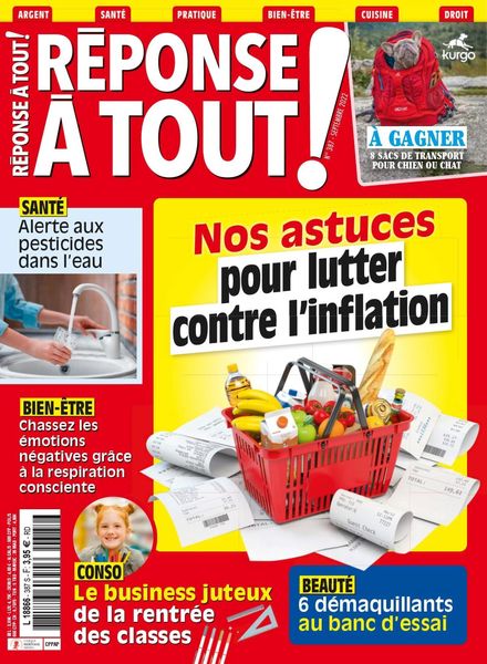 Reponse a Tout ! – aout 2022