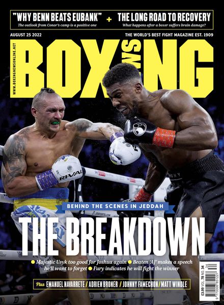 Boxing News – August 25 2022