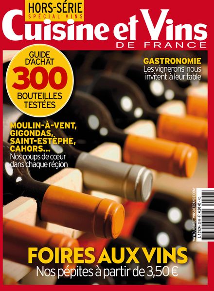 Cuisine et Vins de France – aout 2022