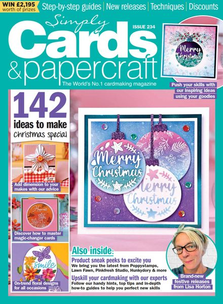 Simply Cards & Papercraft – Issue 234 – August 2022