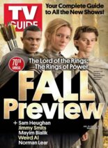 TV Guide – 29 August 2022