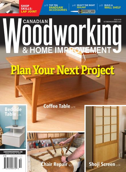 Canadian Woodworking – November 2022