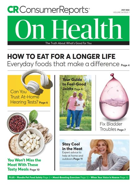 Consumer Reports on Health – July 2022