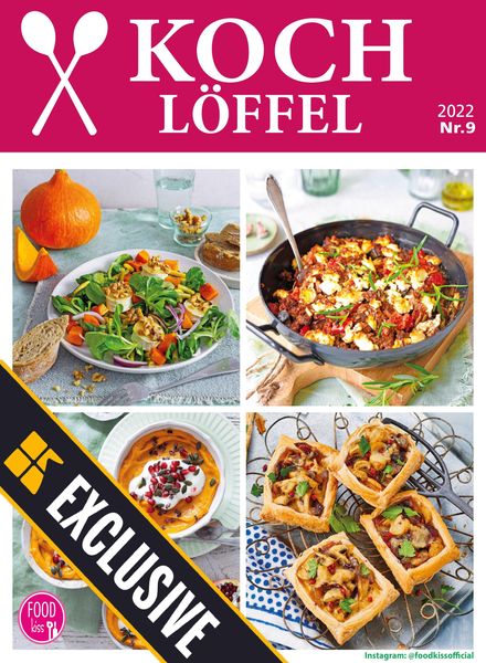 FOODkiss Liebes Land KOCHLOFFEL – August 2022