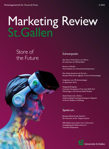 Marketing Review St Gallen – August 2022