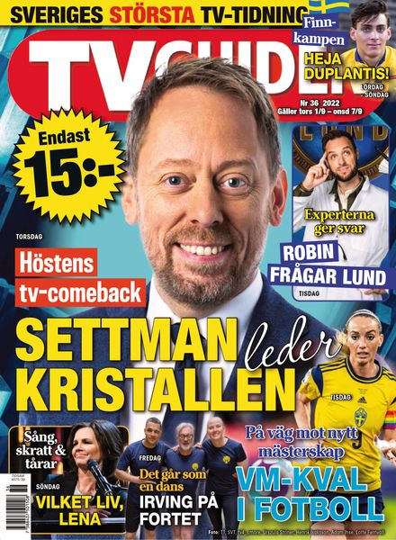 TV-guiden – 01 september 2022