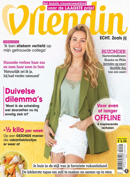 Vriendin – 30 augustus 2022