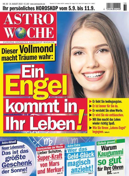 Astrowoche – 31 August 2022