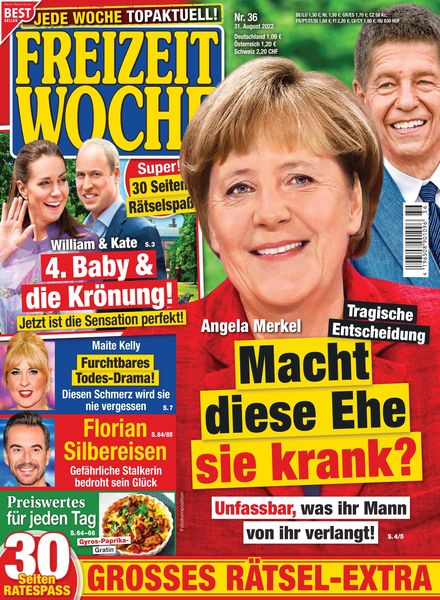 Freizeitwoche – 31 August 2022