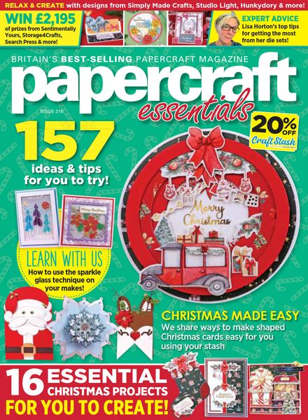 Papercraft Essentials – Issue 216 – September 2022