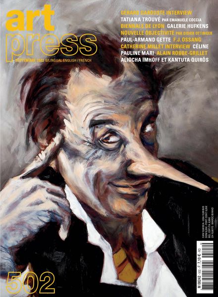 Art Press – Septembre 2022