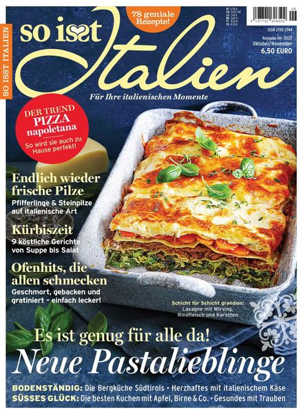 So isst Italien – Oktober 2022