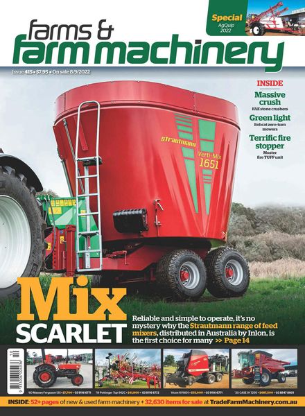 Farms and Farm Machinery – September 2022
