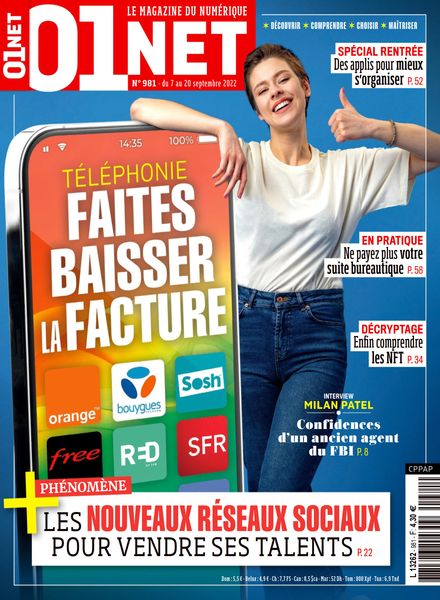 01net – 07 septembre 2022